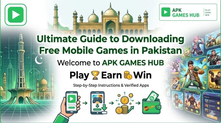 Ultimate Guide to Downloading Free Mobile Games in Pakistan: