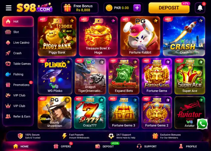 S98MM Game APK Download 2026 – Pakistan’s Best Online Betting & Earning Game